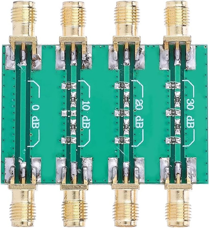 0.0GHz SMA Double Female Head RF Fixed Attenuator Module Board Electronic gallery