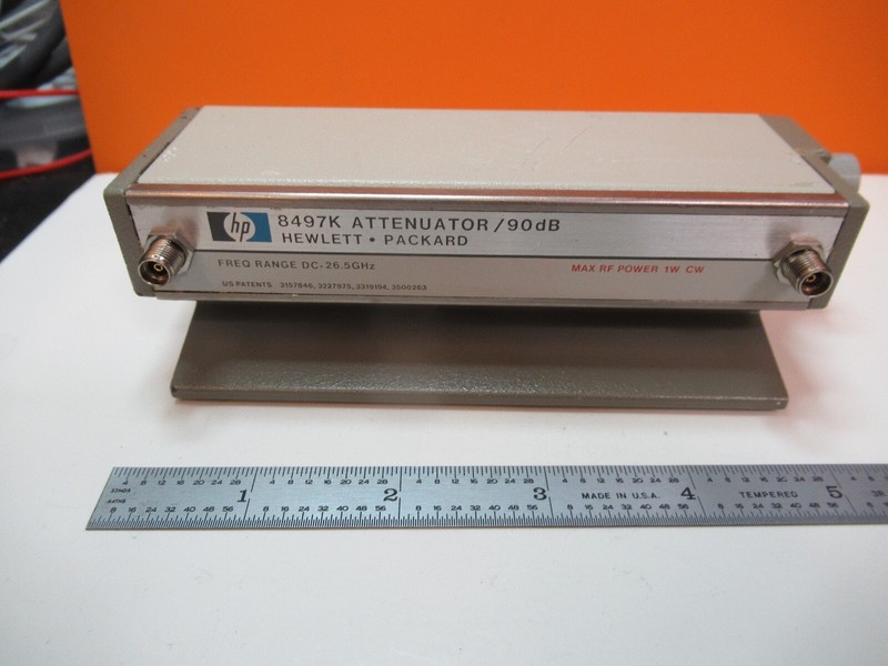 HP AGILENT 8494A DC-4 GHz ATTENUATOR RF MICROWAVE AS PICTURED & R9-A-26