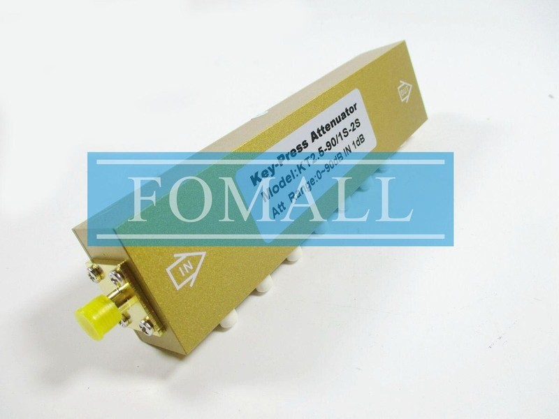 1PC RF Coaxial Adjustable Step 1db Attenuator SMA connector DC-2.5GHz 5W 0~90dB gallery