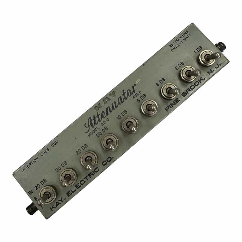 30-0 Kay Variable Attenuator 50ohms BNC