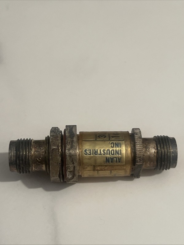 Allen Industries RF Attenuator 1GHz 30MHz Coaxial RF Component 50SP20 20.0