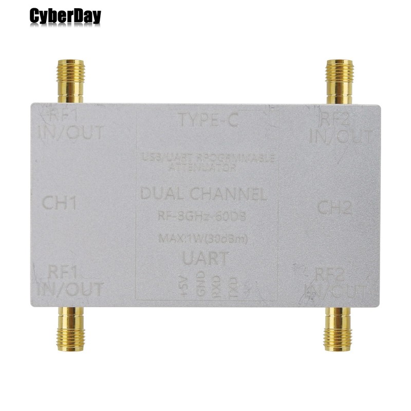 RF-8GHz-60DB Dual Channel Programmable RF Attenuator (Main Unit + ) for PC gallery