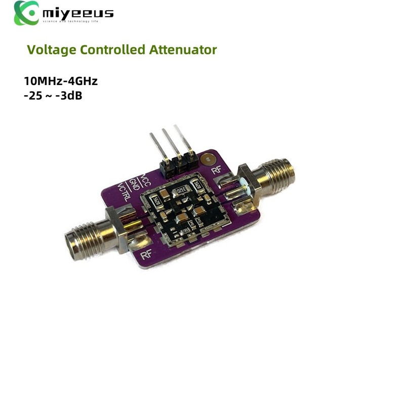 Voltage Controlled Attenuator Module 10MHz-4GHz Low SWR High Flatness VCA my1