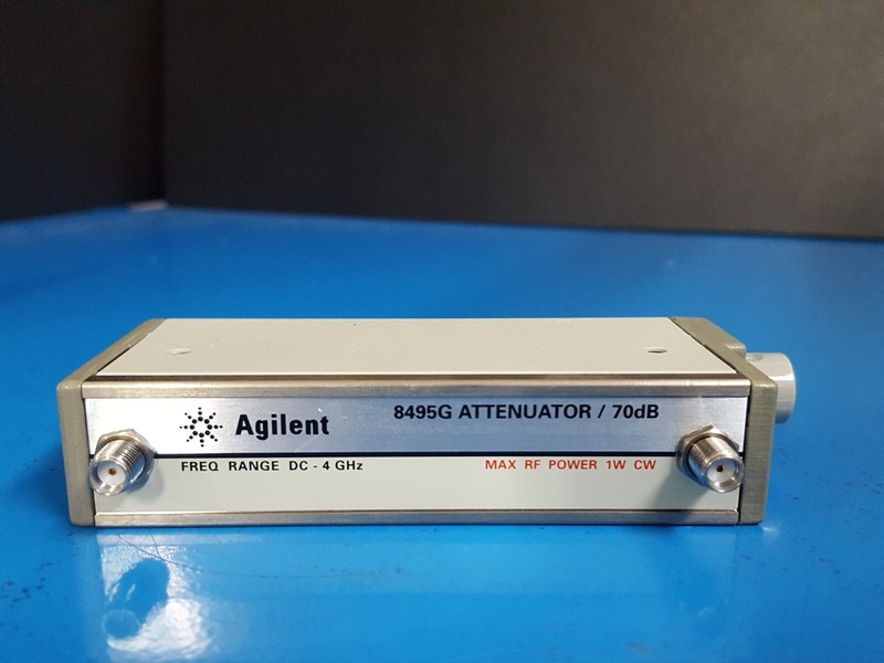Agilent 8495G: Program Step Attenuator DC-4Ghz 70 dB (Opt. 002 011) - 3313 gallery