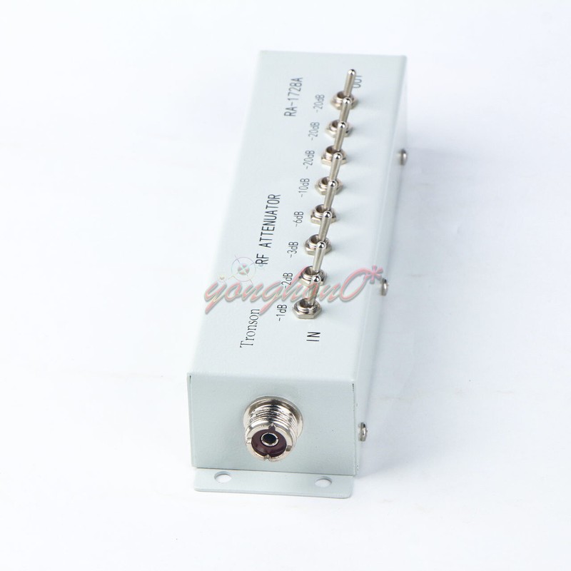 1PCS NEW 0 - 82DB VARIABLE/ STEP ATTENUATOR 50 OHM for Ham Radio Transmitter gallery