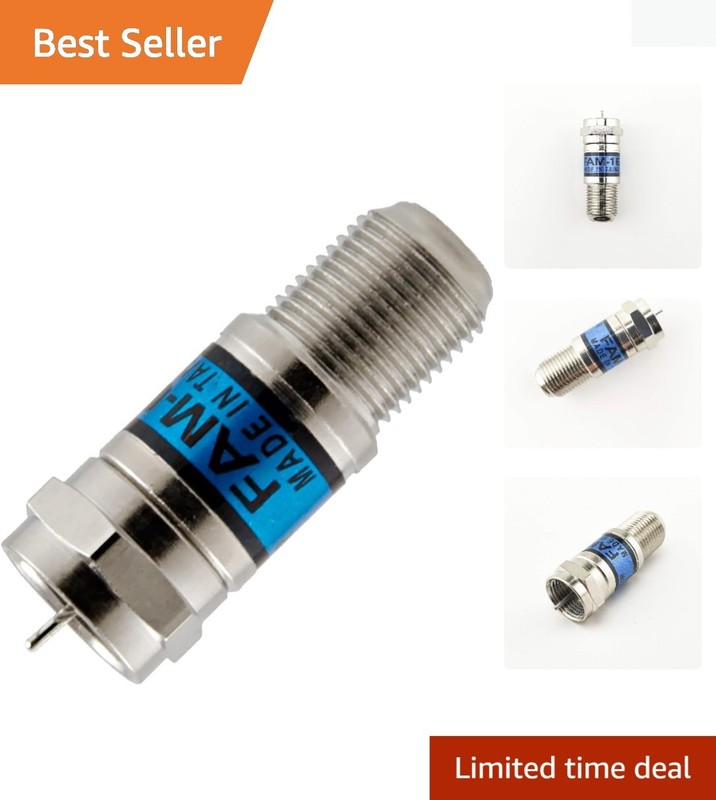Fixed Mini-Type BNC Attenuator | Coaxial Signal Enhancer | Indoor & Outdoor Use