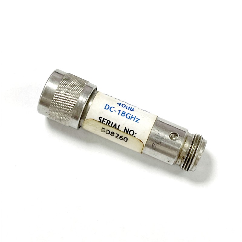 Aeroflex Weinschel BD8260 Fixed Coaxial Attenuator DC-18.0 GHz 40dB