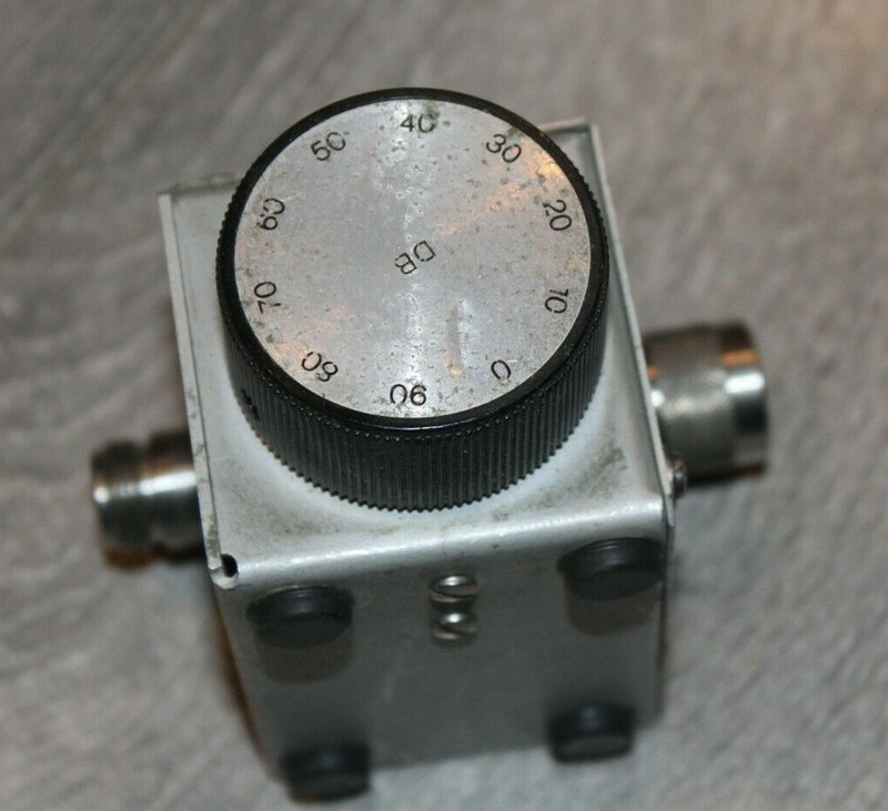 WEINSCHEL STEPATTENUATOR MODEL: AC118-90-01-01..Used & Untested gallery