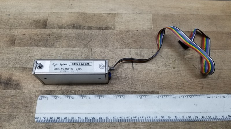 HP 33321-60026 DC-3GHz 70dB 5V Programmable Step Attenuator #1