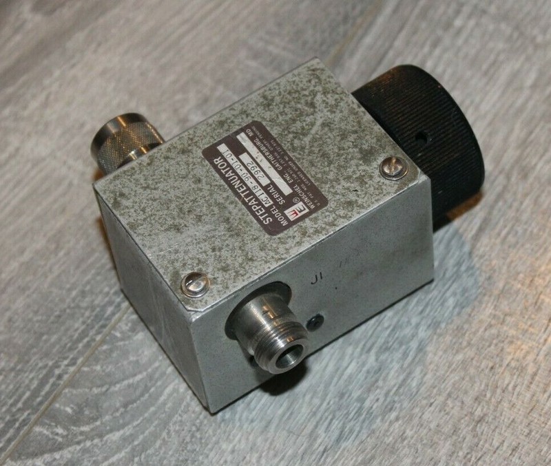 WEINSCHEL STEPATTENUATOR MODEL: AC118-90-01-01..Used & Untested gallery