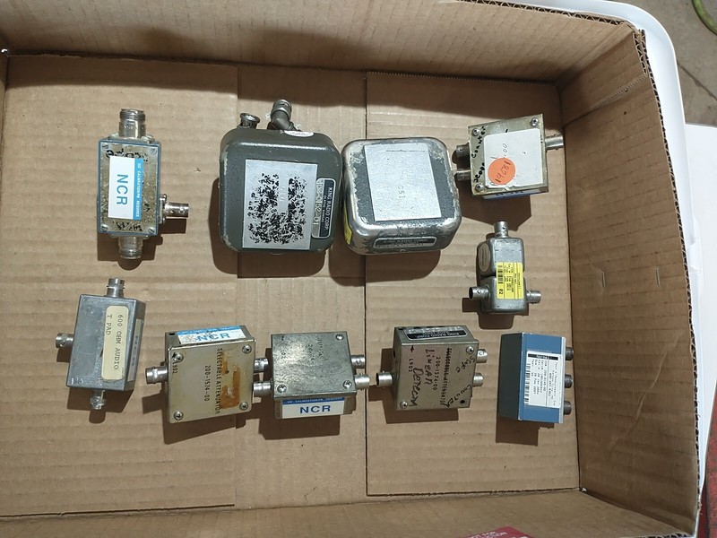 Lot of (10) Variable Attenuators And Testing Connection Blocks gallery