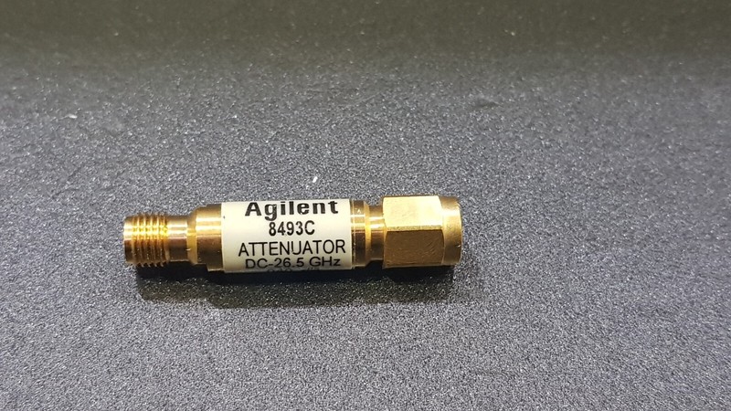 Agilent 8493C: Coaxial Fixed Attenuator, DC to 26.5G 6dB (2104) gallery