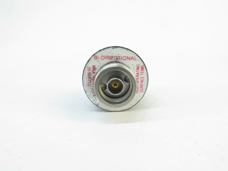 Aeroflex Weinschel 34-20-34 Medium Power Fixed Coaxial Attenuator 4GHz 25W 20dB gallery
