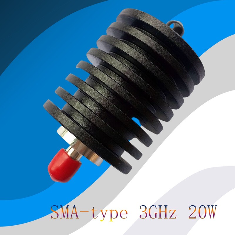 OEM 20W SMA 10db RF Attenuator DC-3GHz 50 Ohm Fixed Coaxial Attenuator Connector
