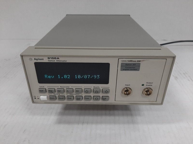 Agilent 8156A Optical Attenuator with Option: 201