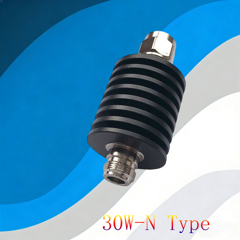 30W N Type Coaxial RF 50Ohm DC-3GHz & DC-4GHz RF Attenuation Component for gallery