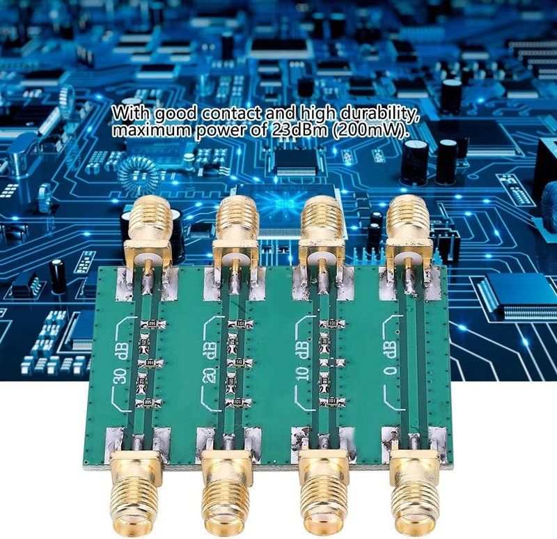 0.0GHz SMA Double Female Head RF Fixed Attenuator Module Board Electronic gallery