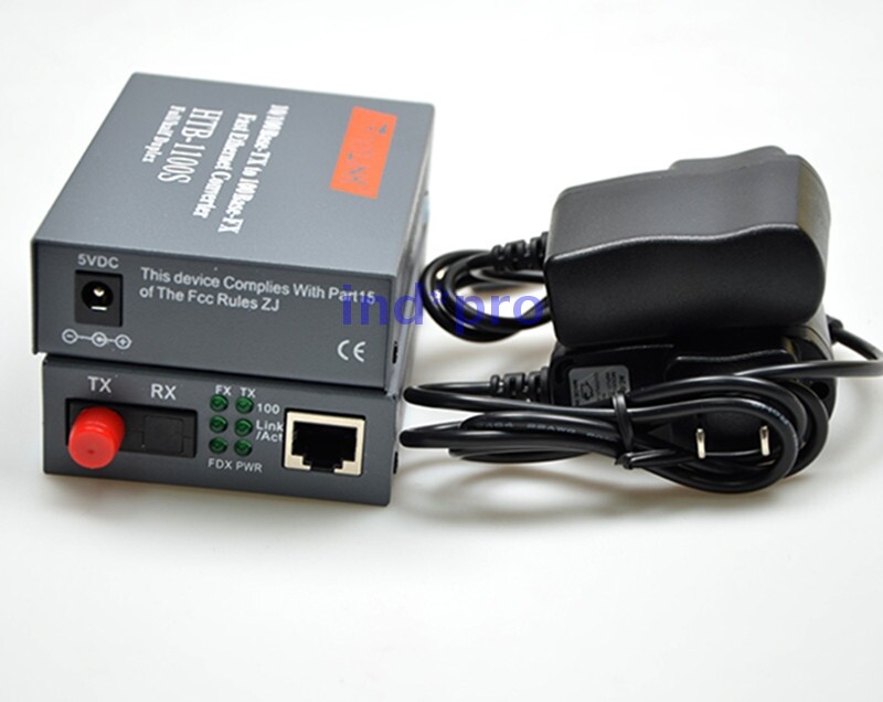 HTB-1100S 10/100 Base-TX To 100 Base-FX Single Fiber WDM Fast Ethernet Converter gallery