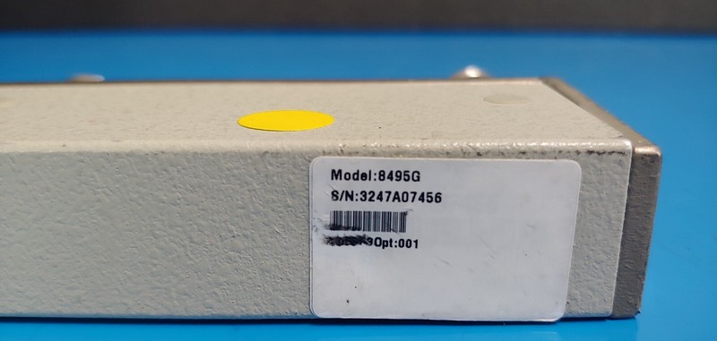 HP 8495G: Program Step Attenuator DC-4Ghz 70 dB, W/Opt. 001 (7456) gallery