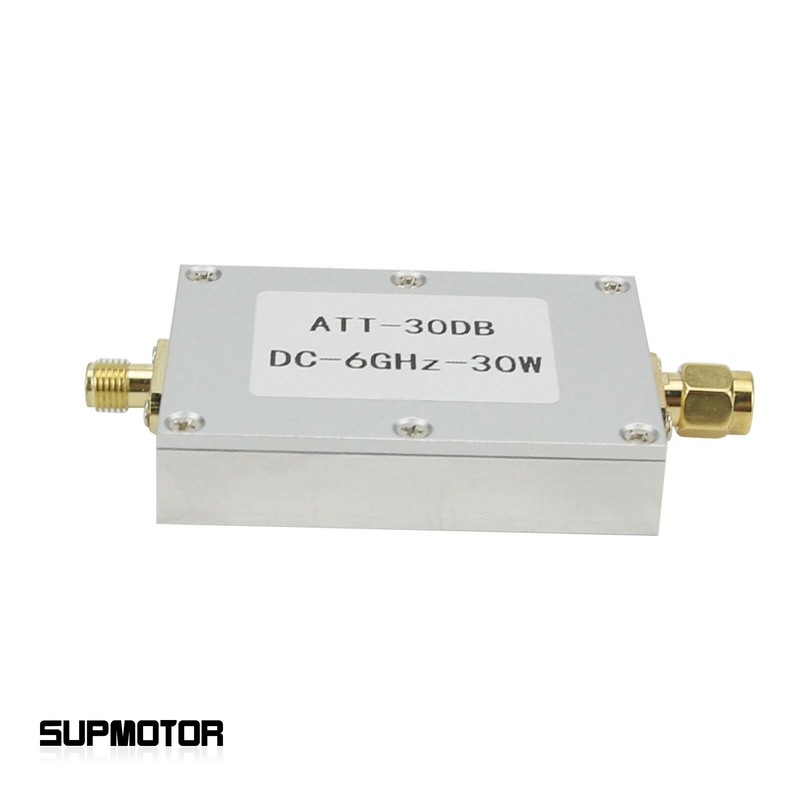 DC-6GHz RF Attenuator fixed Attenuator Female + SMA for Power Meter Analyzer gallery