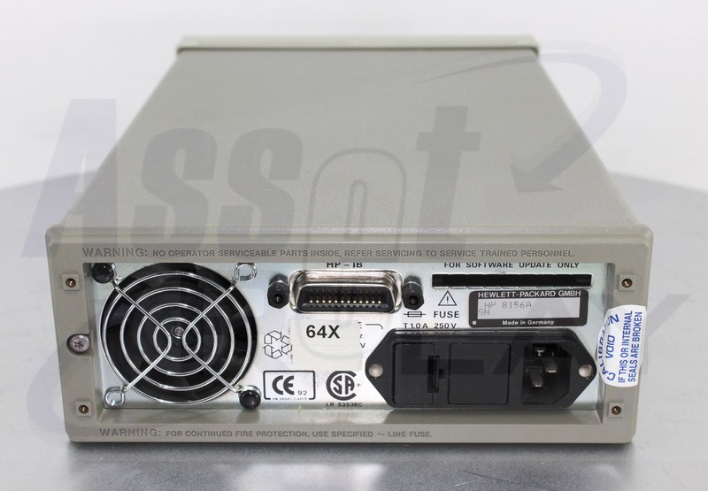 Agilent HP 8156A Optical Attenuator with Option 121 - Calibration included gallery