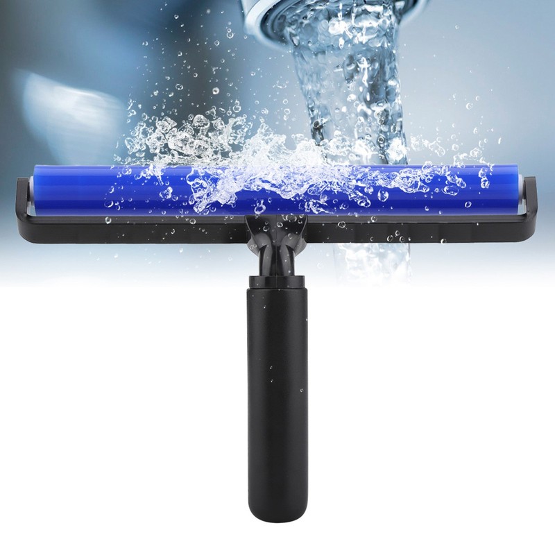 (10in)High Adhesion Blue Silicone Dust Roller Manual Dust Removal Roller US gallery