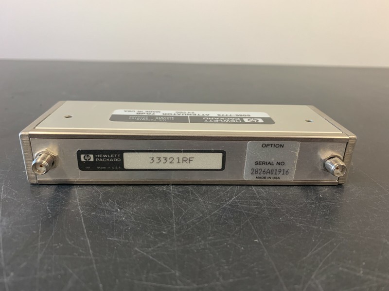 Hewlett Packard 5086-7775 Attenuator 70dB gallery