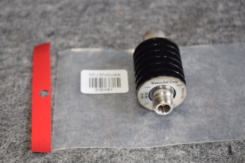 Weinschel 34-30-34 Med-Power Coaxial Fixed attenuator #215461-R1*B62