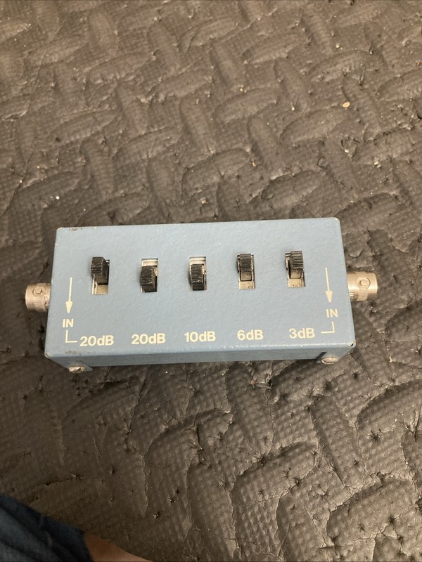 RCA 75ohm Attenuator