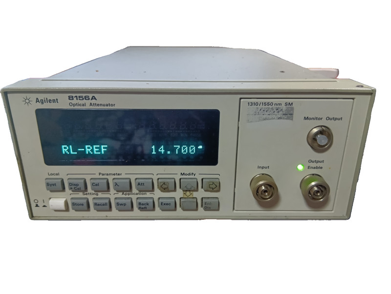 Agilent HP 8156A Optical Attenuator 1310/1550nm Used gallery