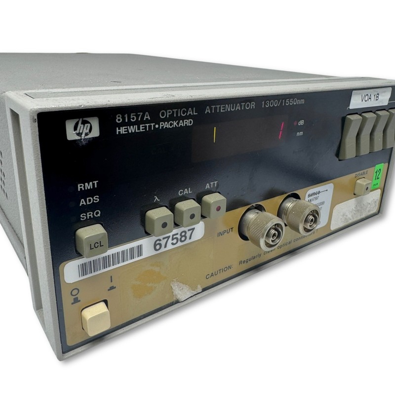 Hewlett-Packard 8157A Variable Optical Attenuator (VOA) 1300/1550nm