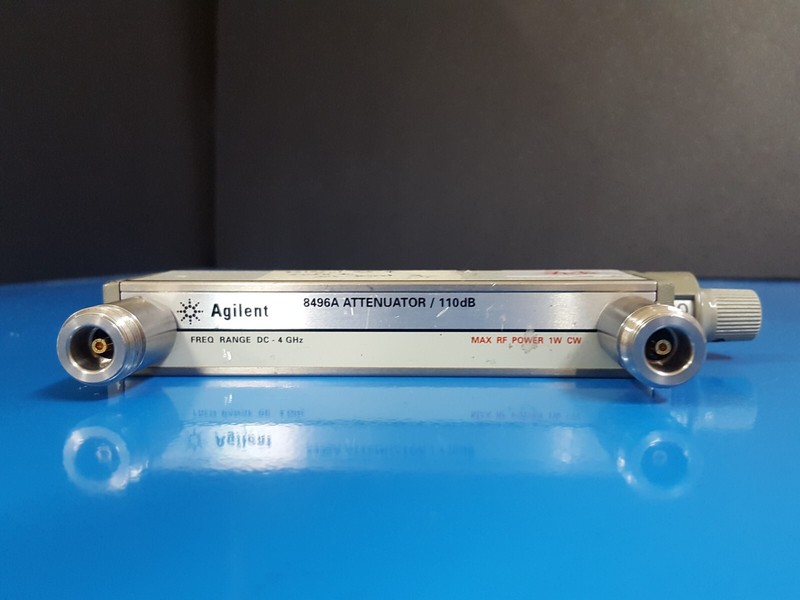 Agilent 8496A: Attenuator, DC-4GHz, 110dB, Opt. 001, AS-IS (6331) gallery