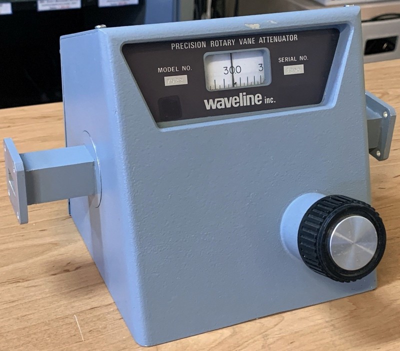 Waveline Inc. 7522, waveguide attenuator, 10 - 15 GHz gallery