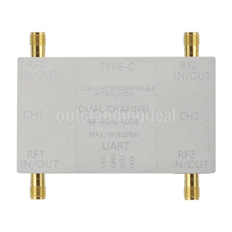 LF-8GHz Dual Channel RF Attenuator Module + Offline Control Module + TTL Cable gallery