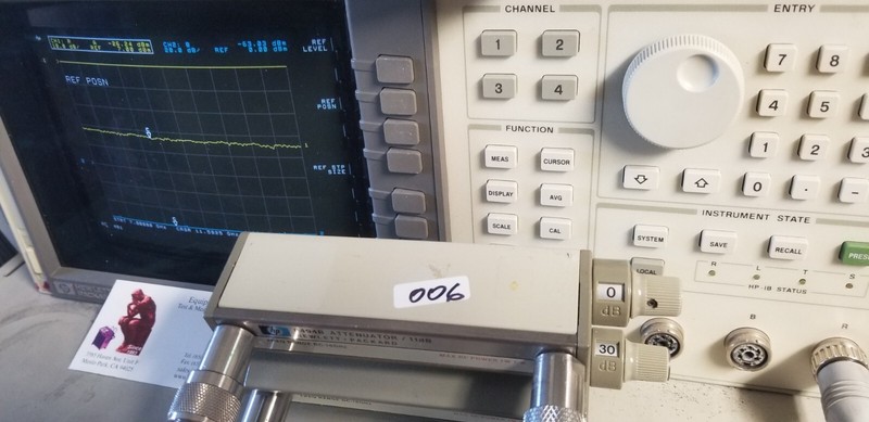 HP 3561A Dynamic Signal Analyzer FULLY WORKING Bright CRT 100kHz 80dB Vibration gallery