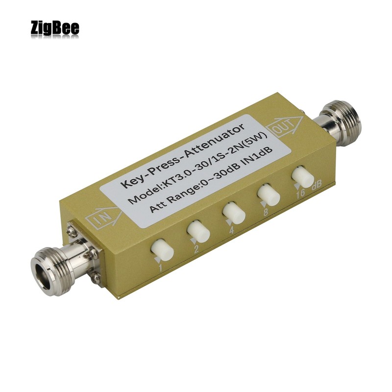 5W N – KK Type RF Adjustable Attenuator High Quality Digital Step RF Attenuator
