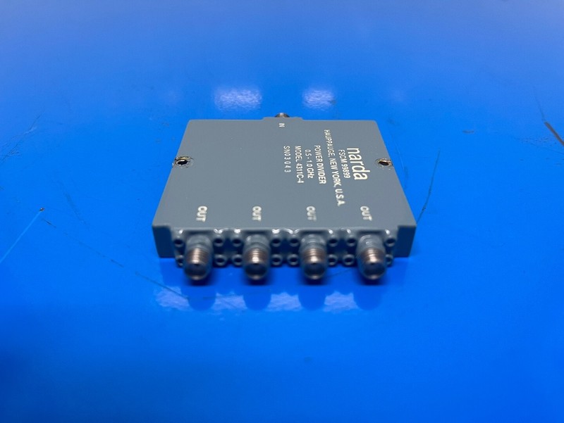 Narda 4311C-4 : Power Divider, 4-way, 0.5 to 1.0 GHz, SMA(f), 30 Watt (3043) gallery