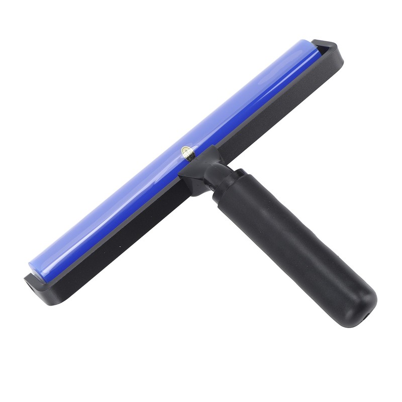 (10in)High Adhesion Blue Silicone Dust Roller Manual Dust Removal Roller US gallery