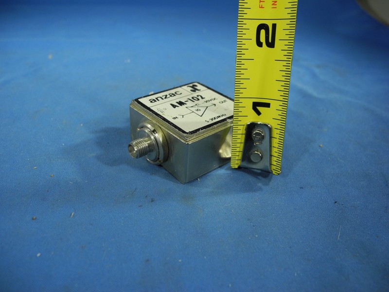 Anzac AM-102 RF Amplifier 5-300 MHz 20VDC (Working Pull) gallery