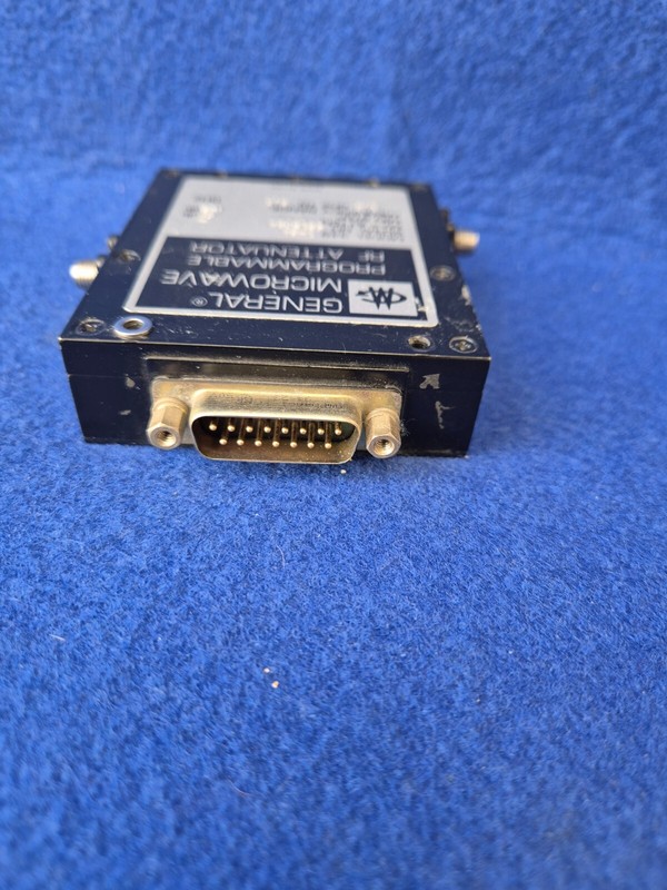 General Microwave 349 1-64 Programmable RF Attenuator 1 GHz to 2 GHz, step .03db gallery