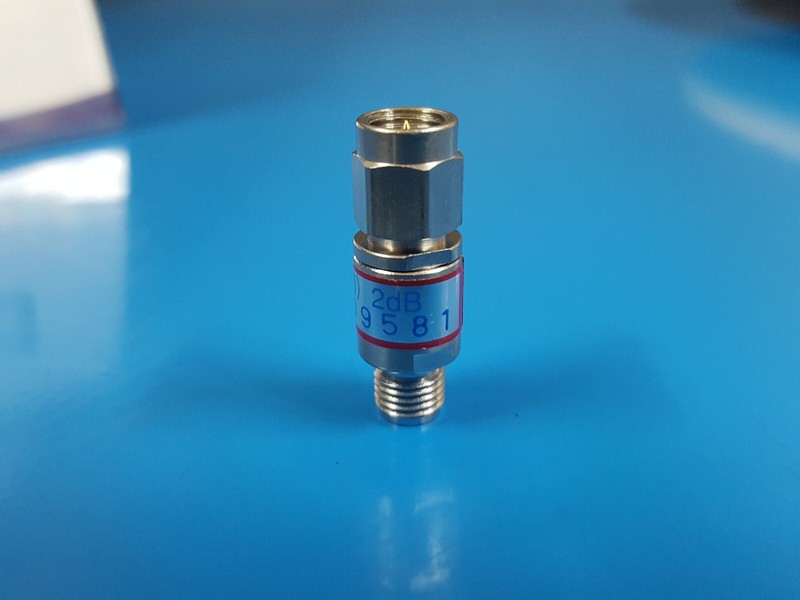 HRS AT-102: DC-18GHz 2dB Coaxial Fixed Attenuator (9581) gallery
