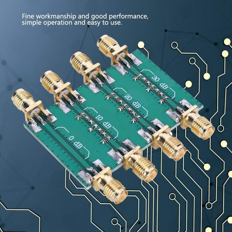 0.0GHz SMA Double Female Head RF Fixed Attenuator Module Board Electronic gallery