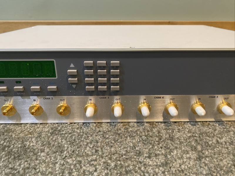 Aeroflex Weinschel 8311-352-6-FN Programmable Attenuators 6 Channel EXCELLENT! gallery