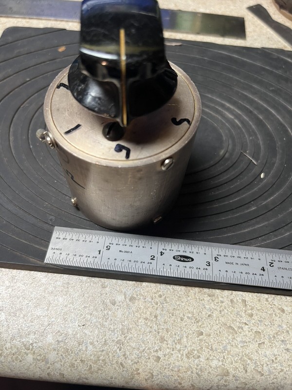 Vintage 50 Ohm (10dB/1 dB Stepping) RF Coax. Adjustable Attenuator Military? gallery