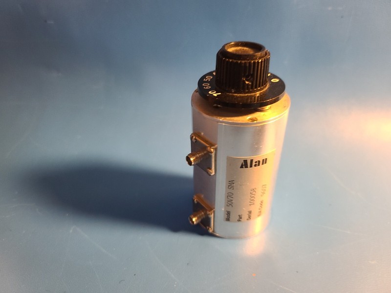 Alan 50V70 SMA Coaxial Step Attenuator D500