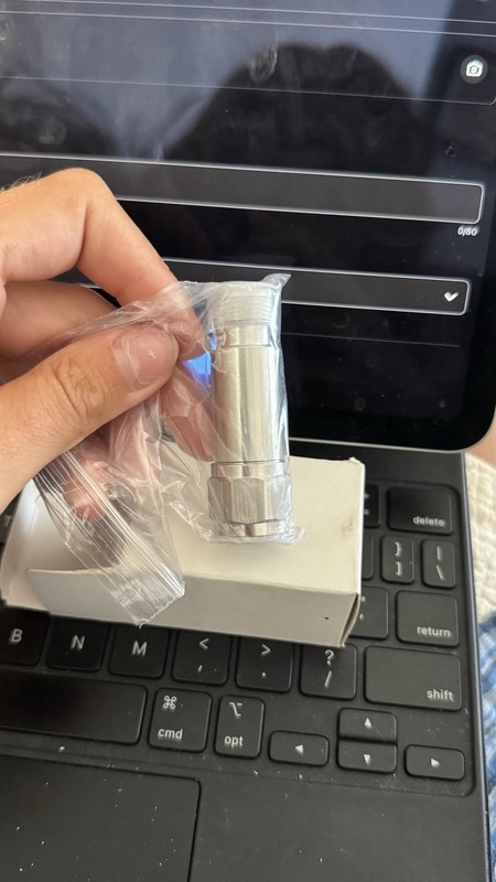 RF Industries 3dB RF Attenuator RF-ATN-NMF-6W3 NM-NF Connector DC-3GHz 6W Power gallery