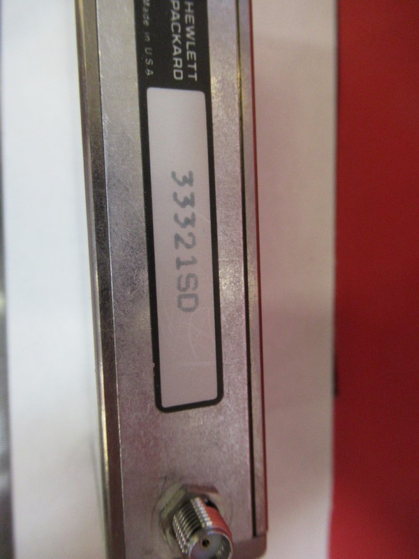 HP 33321SD VARIABLE ATTENUATOR HEWLETT PACKARD MICROWAVE FREQUENCY RF IL-6-C gallery