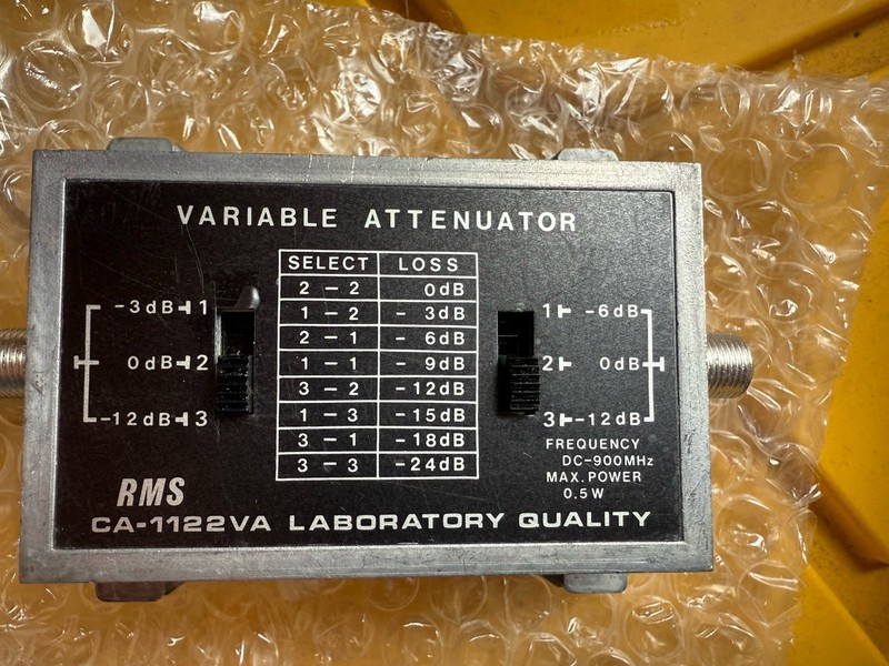 RMS Variable Attenuator CA-1122VA gallery