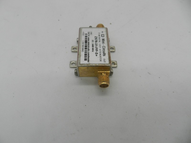 Mini Circuits ZX76-31-PP-S + 31 dB Digital Step Attenuator DC-2400 MHz gallery