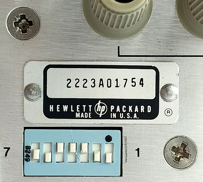 HP (Agilent) 11713A Attenuator / Switch Driver (S/N: 2223A01754) Clean & Tested gallery